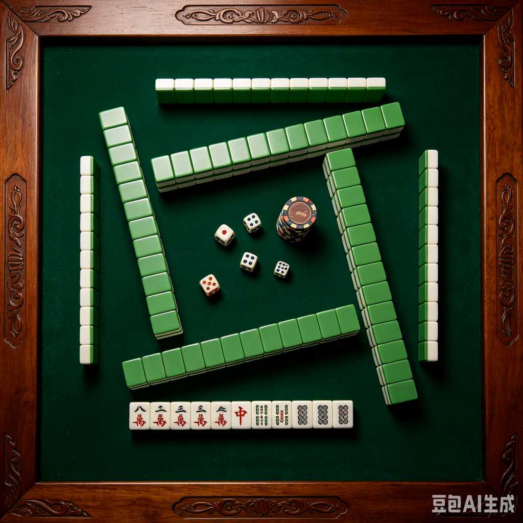 mahjong tile rack set