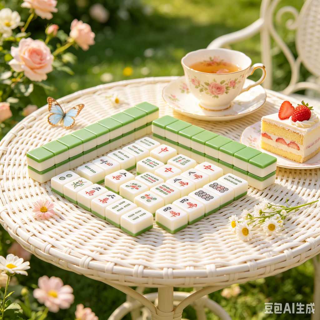 dual color mahjong tiles