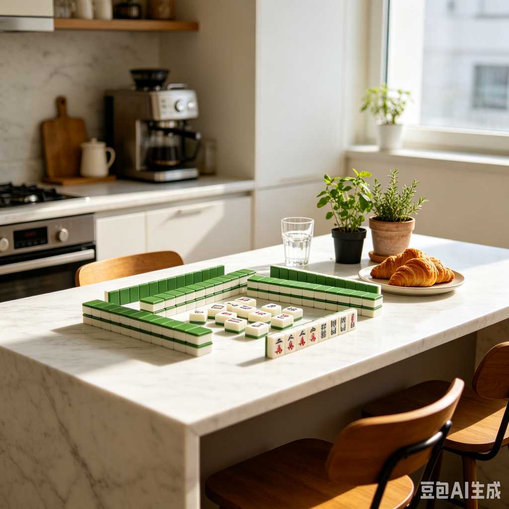 bamboo mahjong set