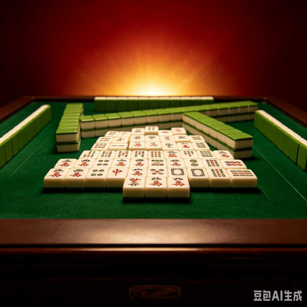 custom art mahjong set